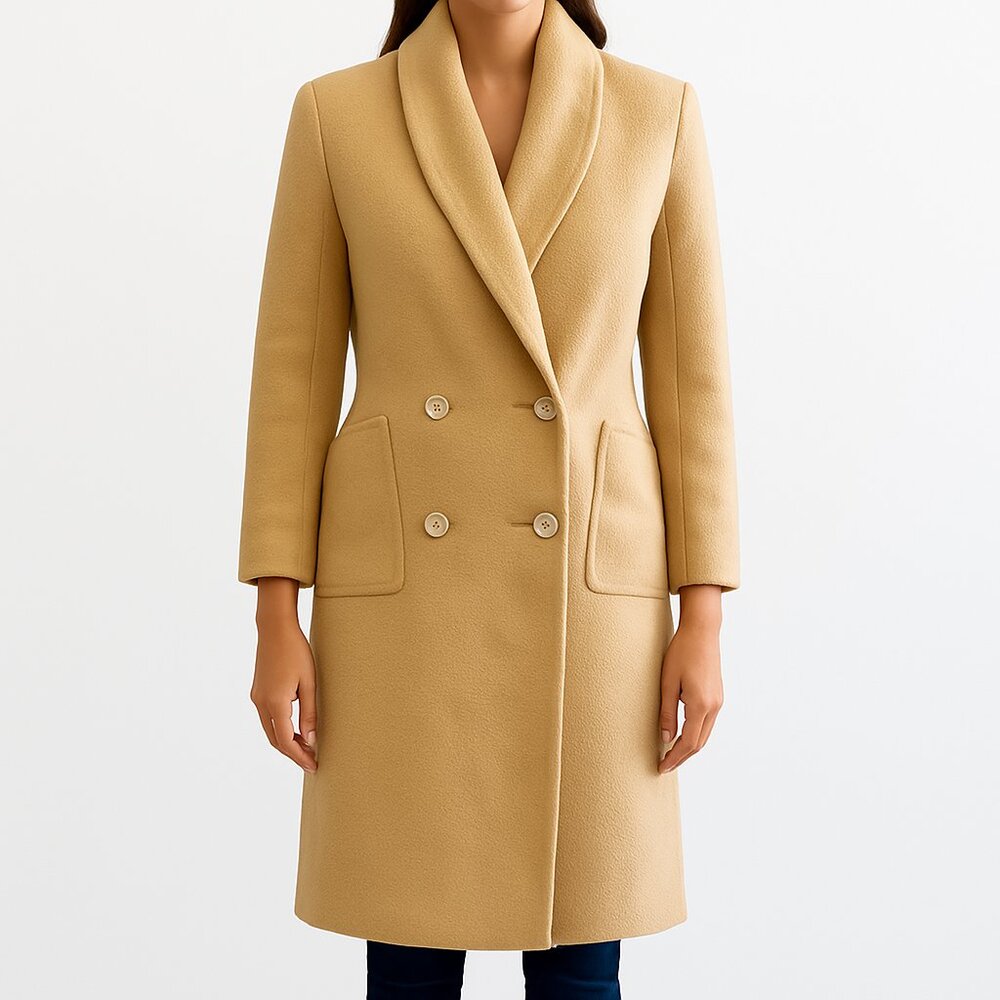 Vintage Saks Fifth Avenue Ivory Coat